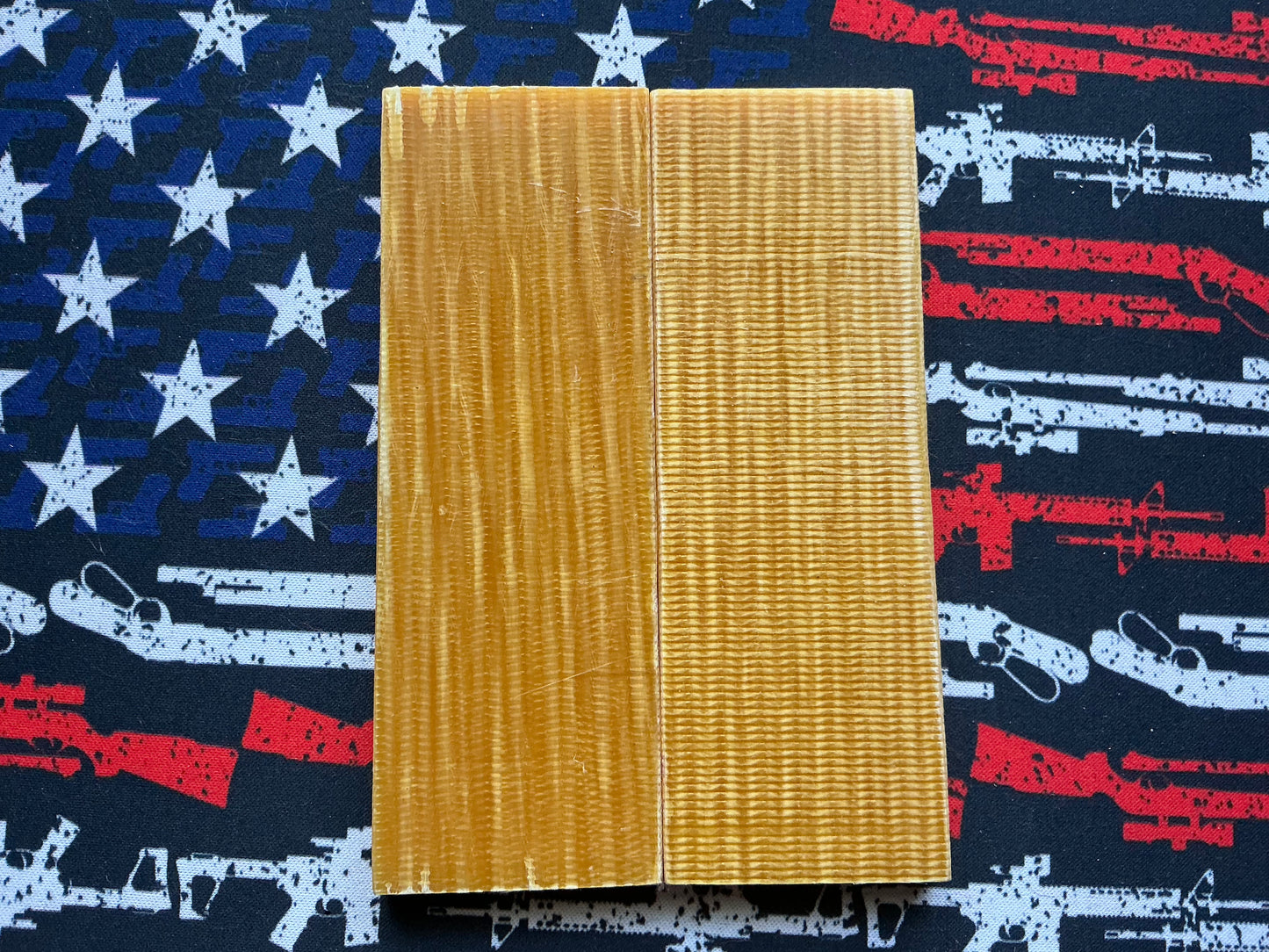 Glass Micarta - Butterscotch color