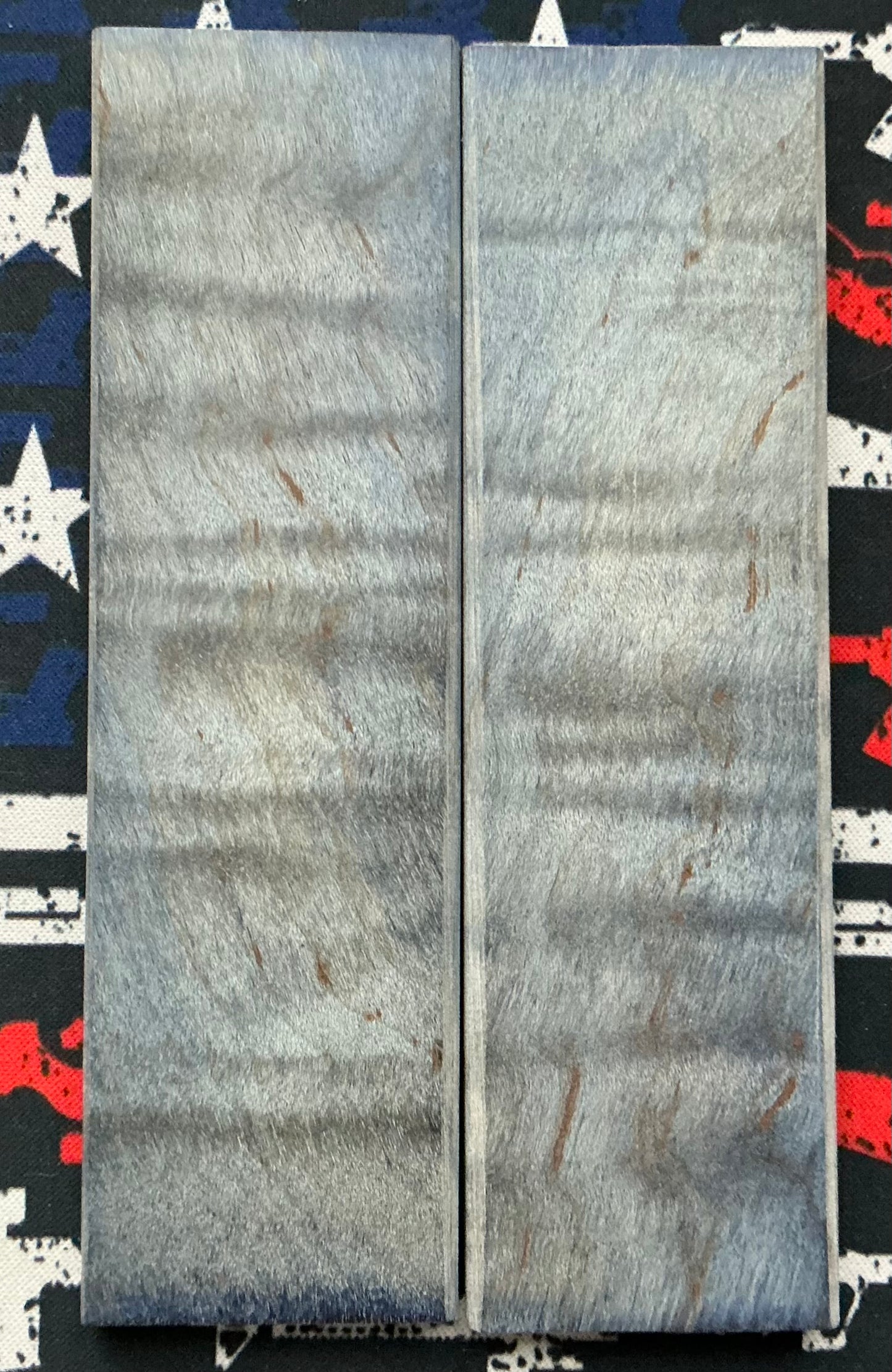 Curly Maple -= K&G Stablized and Dyed Blue