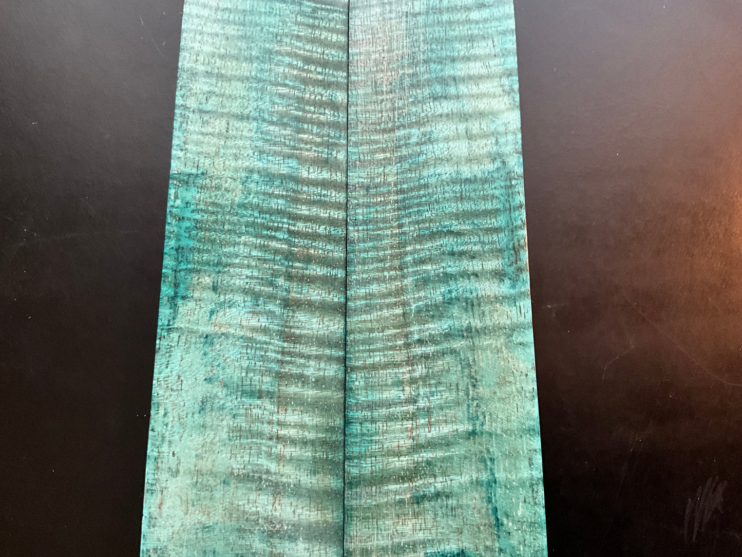 Curly Mango - Teal