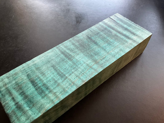 Curly Maple - Teal