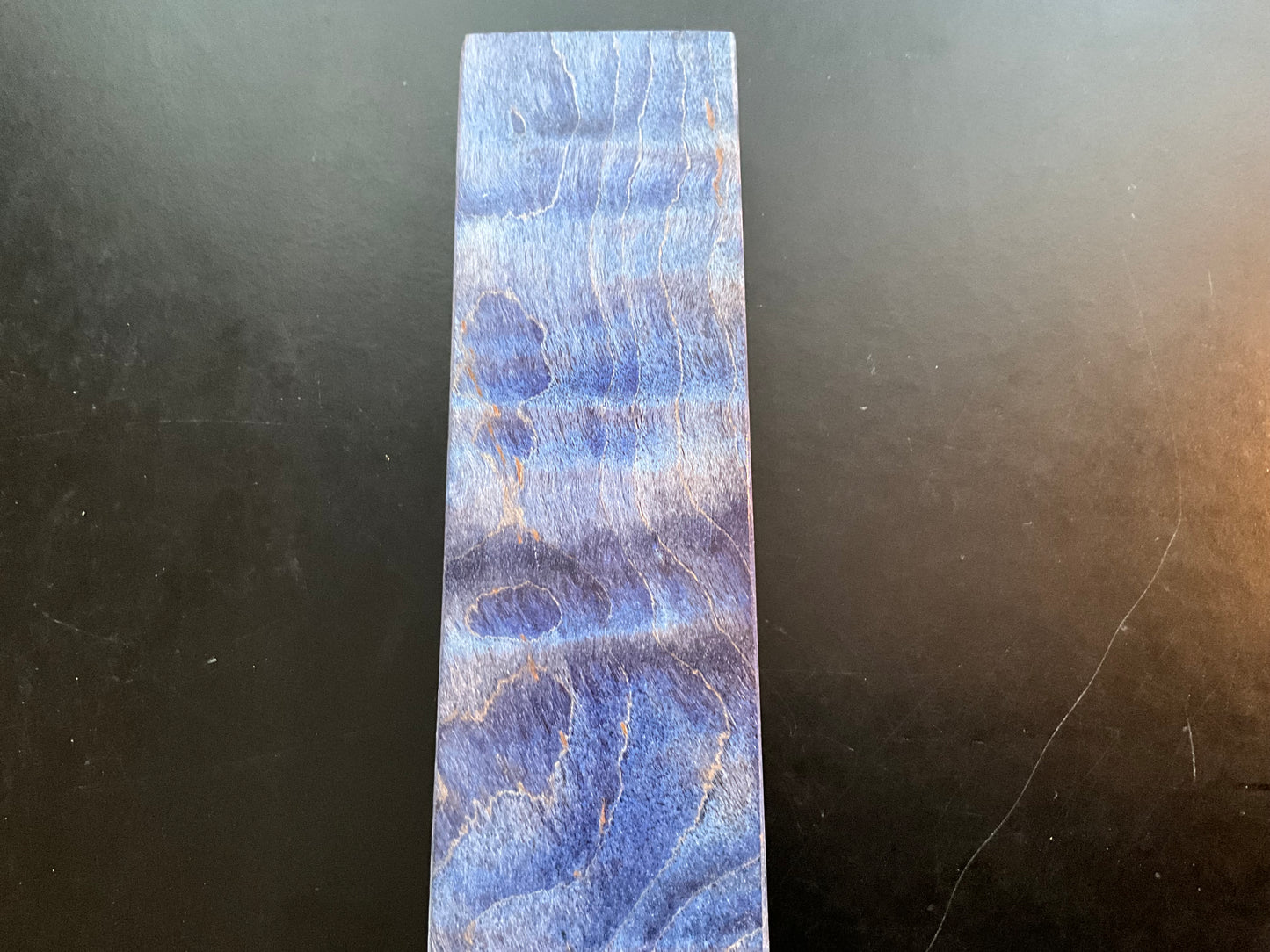 Curly Maple - Blue - Block