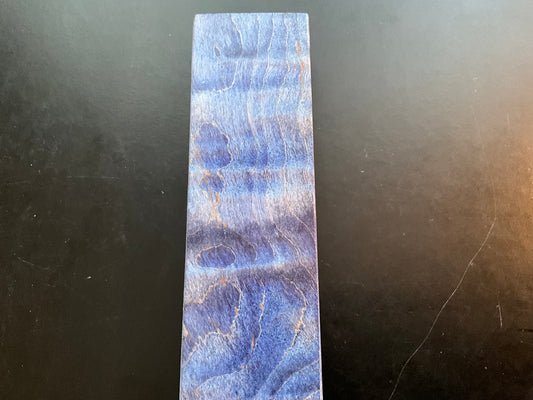 Curly Maple - Blue - Block