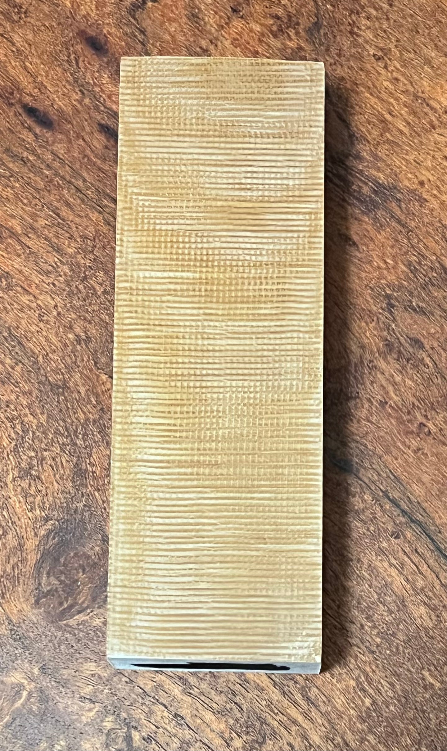 Vintage Russian Canvas Micarta Block