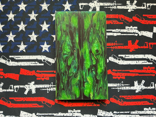 Alumalite Resin and Brass Inlay