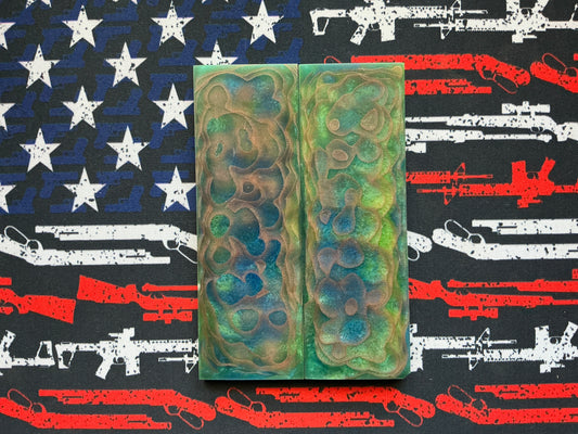 Resin Infused with Copper